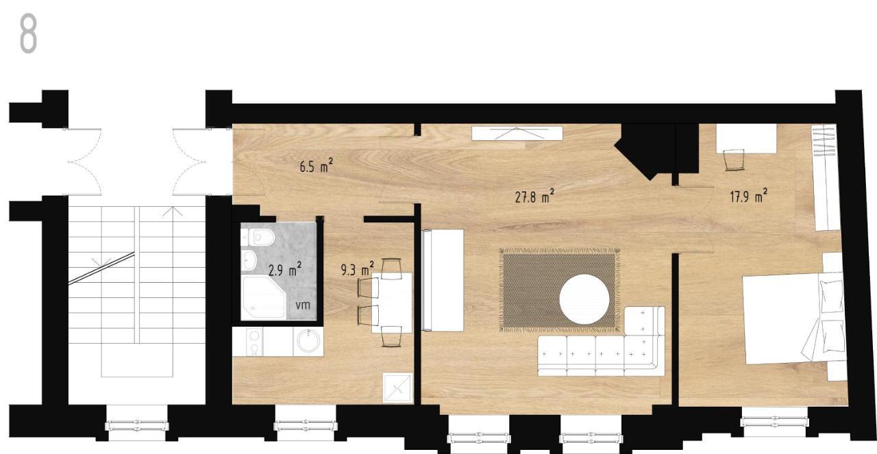 Апартаменти Ancient Storie'S Ap 65Sqm Renovated Free Parking Рига Екстер'єр фото